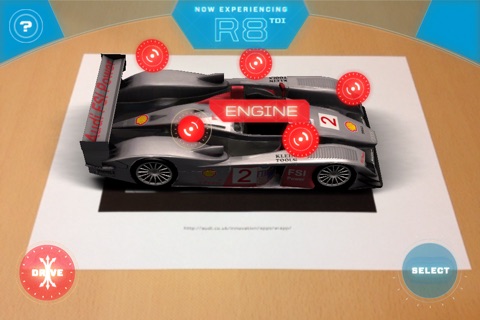 Audi UK’s Le Mans Augmented Reality 2011 screenshot 2