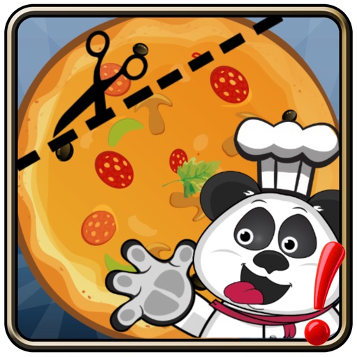 Cut the Pizza : Rope slice pizza recipes for Panda icon