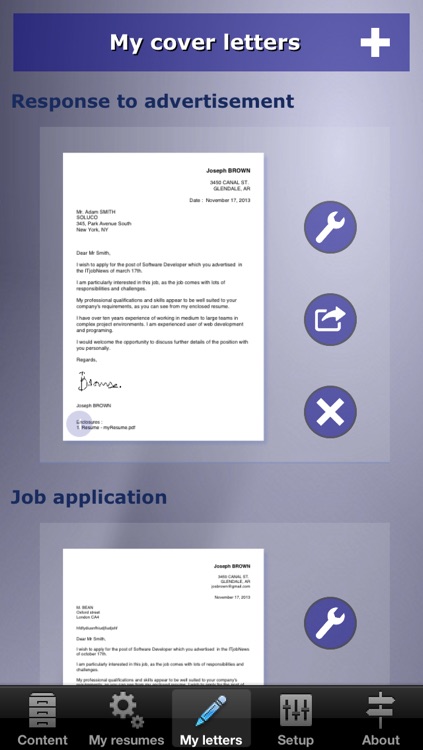 giga-cv Your tailor-made resume
