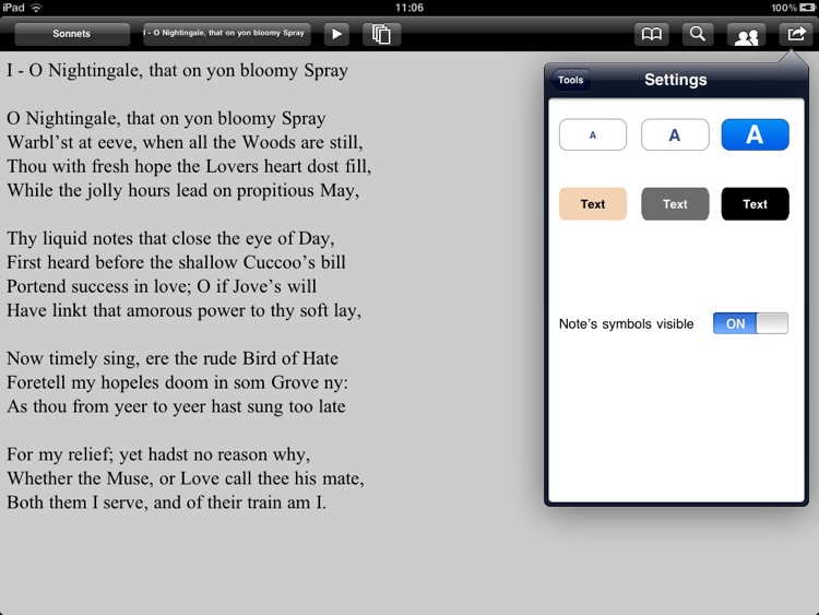 Milton: Complete poems for iPad screenshot-3