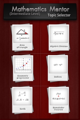 Mathematics Mentor screenshot 2