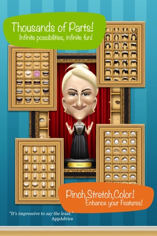 Bobbleshop Lite - Bobble Head Avatar Maker screenshot 2