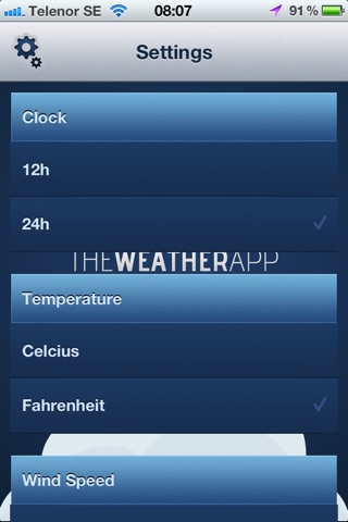 TheWeatherApp screenshot 4