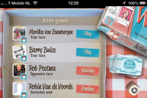 Who? the Game, play against your Facebook friends! screenshot 2