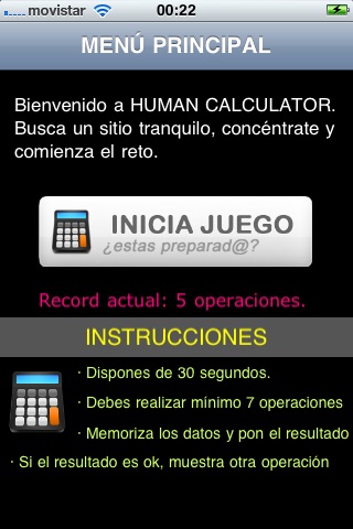 Human Calculator screenshot 2