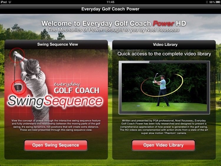 Golf Coach Power for iPad