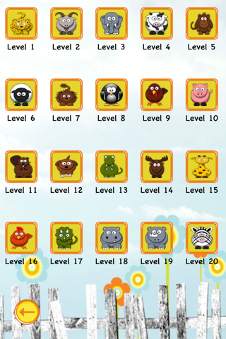 Flip Animals Puzzle (zoo and domestic animals) screenshot 4