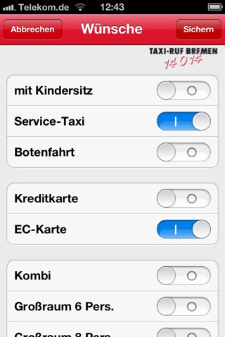 Taxi Bremen screenshot 3