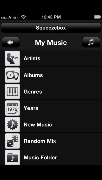 Logitech Squeezebox Controller screenshot-3