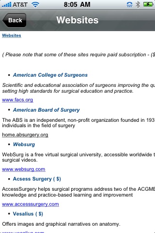 Surgery Resident Aid screenshot 4