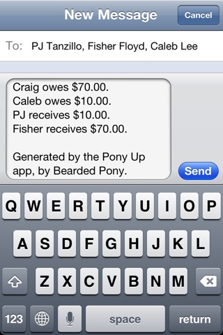 Golf Bet Calculator - Pony Up screenshot 4