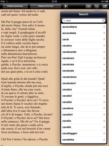 Pascoli: Tutte le poesie for iPad screenshot 4