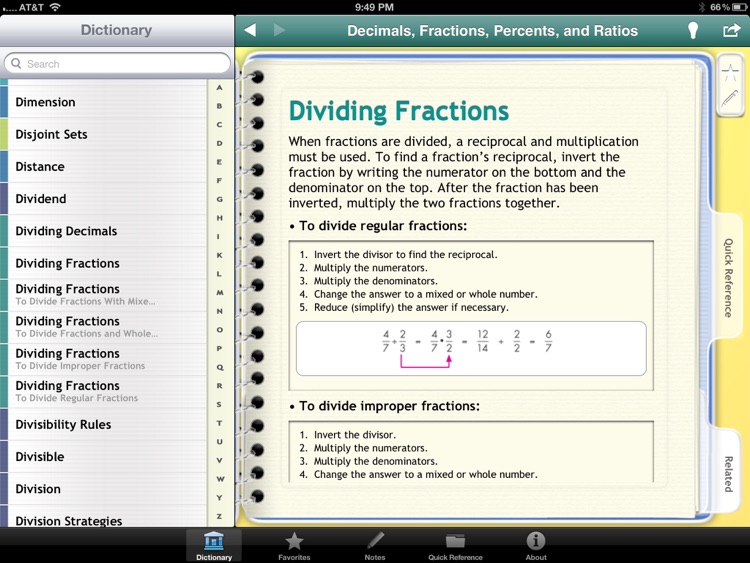 Math Dictionary for Kids