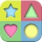 Adam Learns Shapes and Colors is a highly interactive app created to help our own very curious toddler learn his shapes and colors