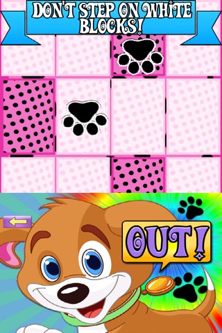Don't Pounce on White Blocks 2- A Fun Puppy Tile Game for Kids screenshot 2