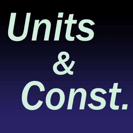 units & Constants Free icon