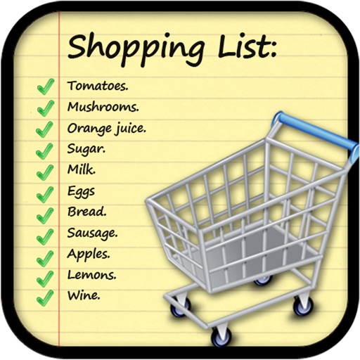 Шоппинг лист образец