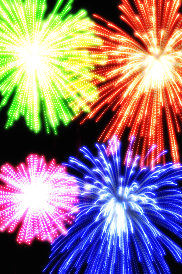 Real Fireworks Artwork Visualizer Free for iPhone and iPod Touch - 1.3.1 - (iOS)