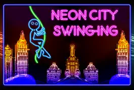 Game screenshot неон город размахивая : пылающий тряпка кукла супер летать с веревка mod apk