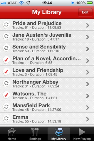 Audiobooks - Austen screenshot 3