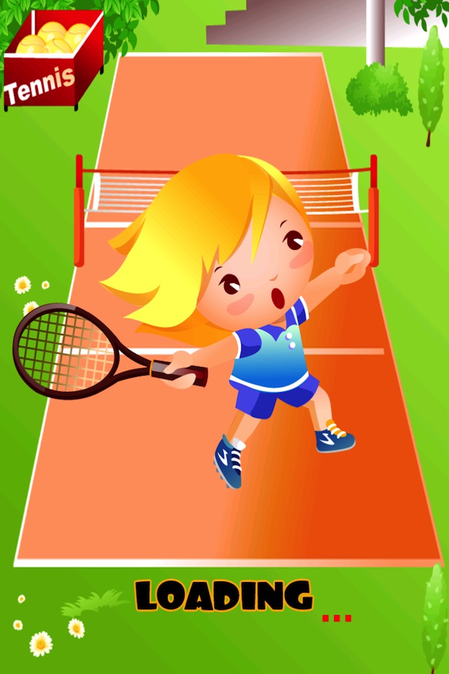 A Tennis Quick Match 3d Sports Skill Games for Free! screenshot 2