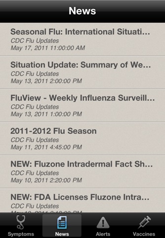 Flu Alert screenshot 2