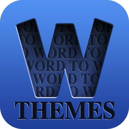Word to Word Themes - A fun word matching and association game iOS App