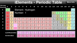 iElements - Periodic Table of The Chemical Elementsのおすすめ画像1