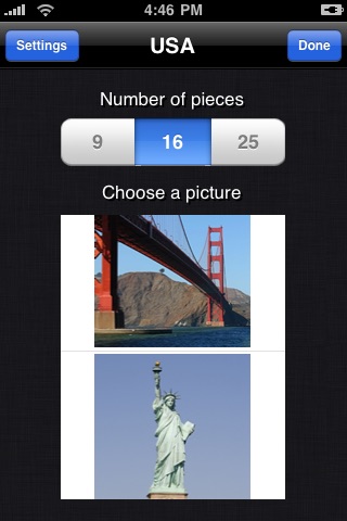 Bright Puzzles: USA Landmarks Lite screenshot 3