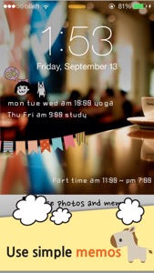 My Wallpaper Calendar screenshot #2 for iPhone