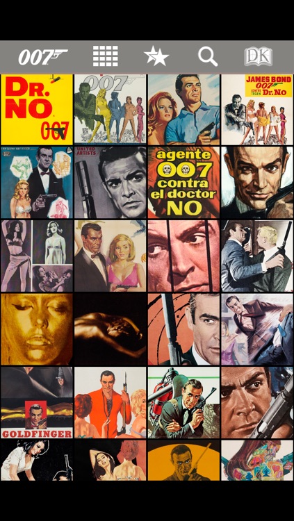 James Bond 50 Years of Movie Posters