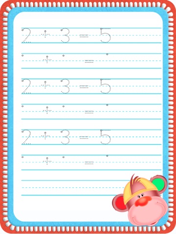 Learning how to write words, numbers, sentences, math screenshot 2