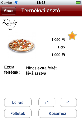 König pizza screenshot 3