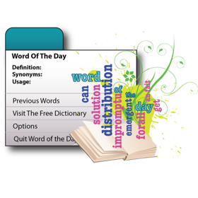 螢幕擷取畫面 (1) Word of the Day for Mac OS X