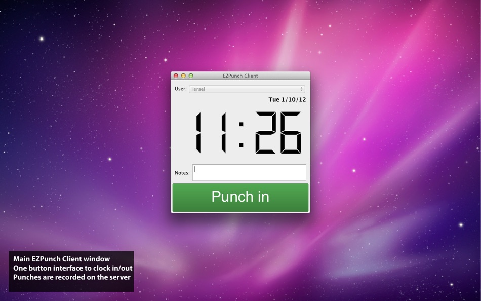 EZPunch Client for Mac OS X - 4.5 - (macOS)