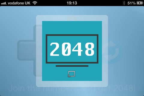 2048 4 ChromeCast screenshot 2