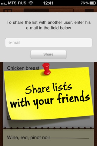 Grocery Mate - Easy to Use Shopping List screenshot 3