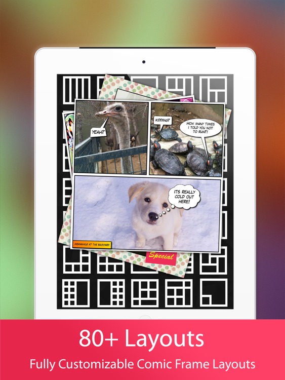 PhotoComic for iPad