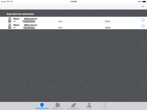 Screenshot #5 pour CCCam Manager