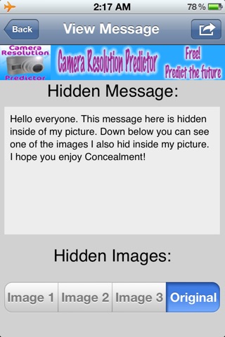 Concealment Lite screenshot 3