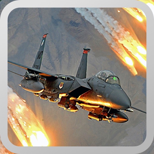 Flying The F-16 Modern Jet Fighter: Battle and War Against The Dogfight Empire in The Sky iOS App