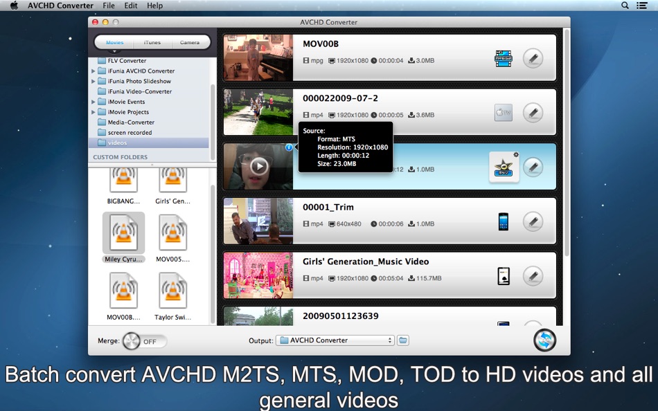 AVCHD Converter for Mac OS X - 4.1.1 - (macOS)