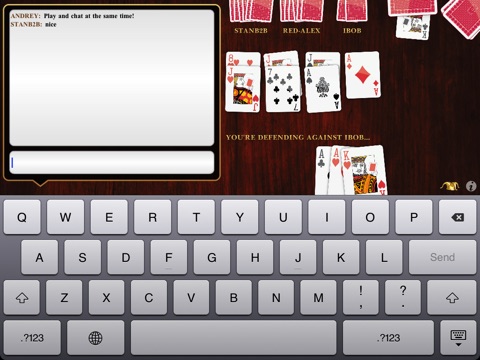 Durak for iPad screenshot 2