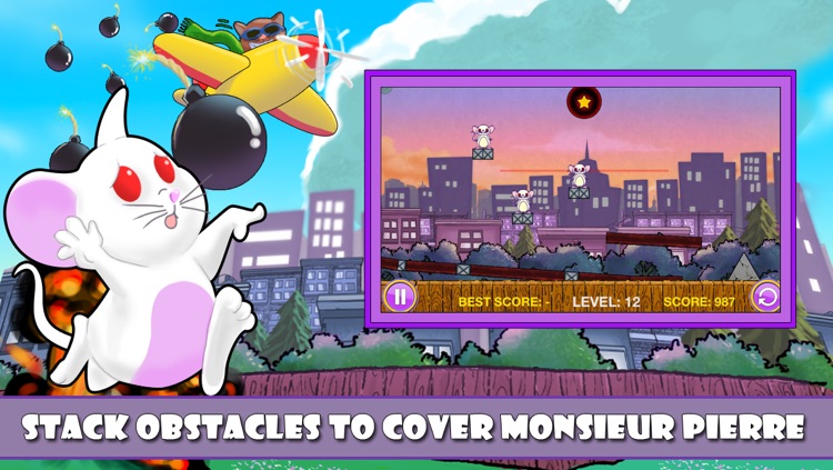 Mouse Trap Physics Maze - A Cat Cannon and Cover Up Game FREE Edition