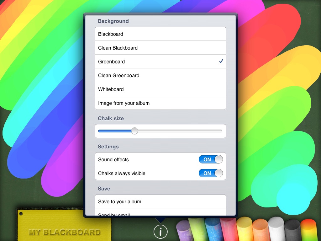 Blackboard for iPad screenshot 4