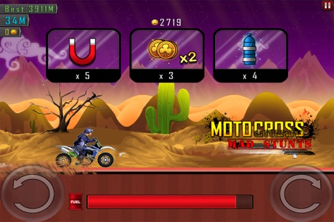 Motocross Mad Stunts screenshot 2