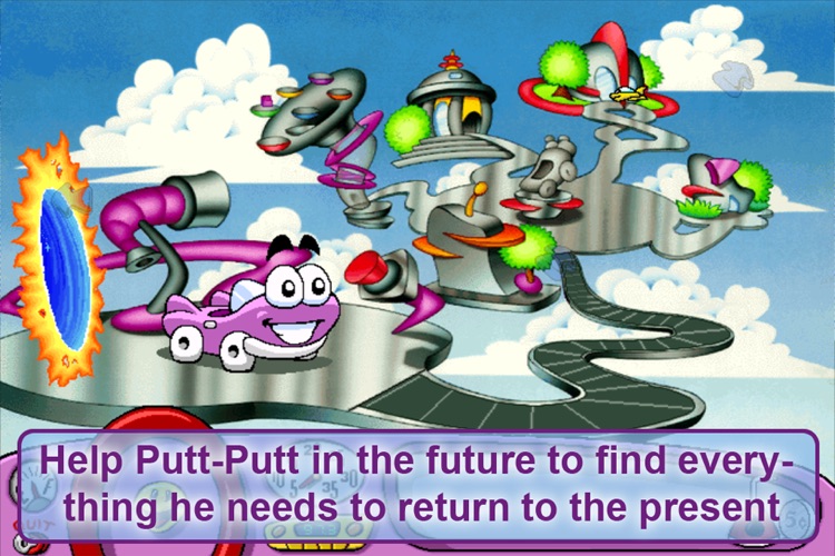 Putt-Putt Travels Through Time Lite screenshot-4