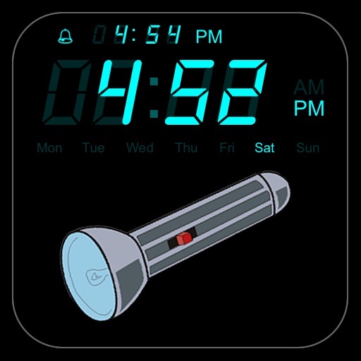 Shabbat Lamp and Talking Clock Alarm icon