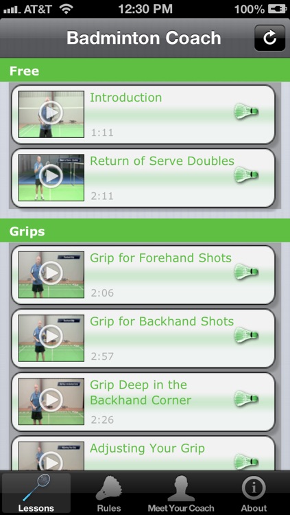 Badminton Coach - Fully Loaded
