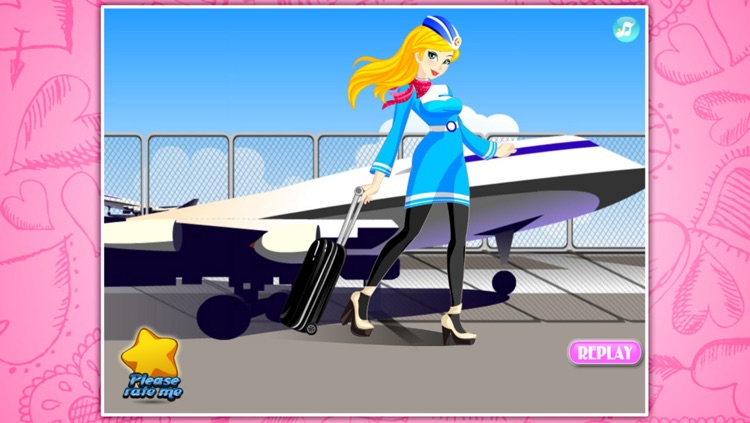 Beautiful Stewardess Dressup